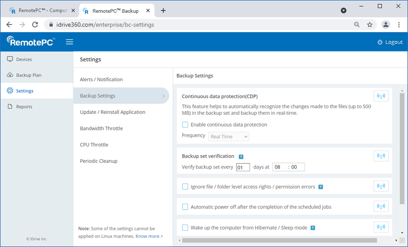 remote-backup